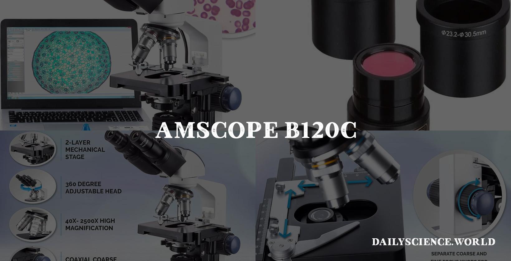 AmScope B120C Compound Microscope