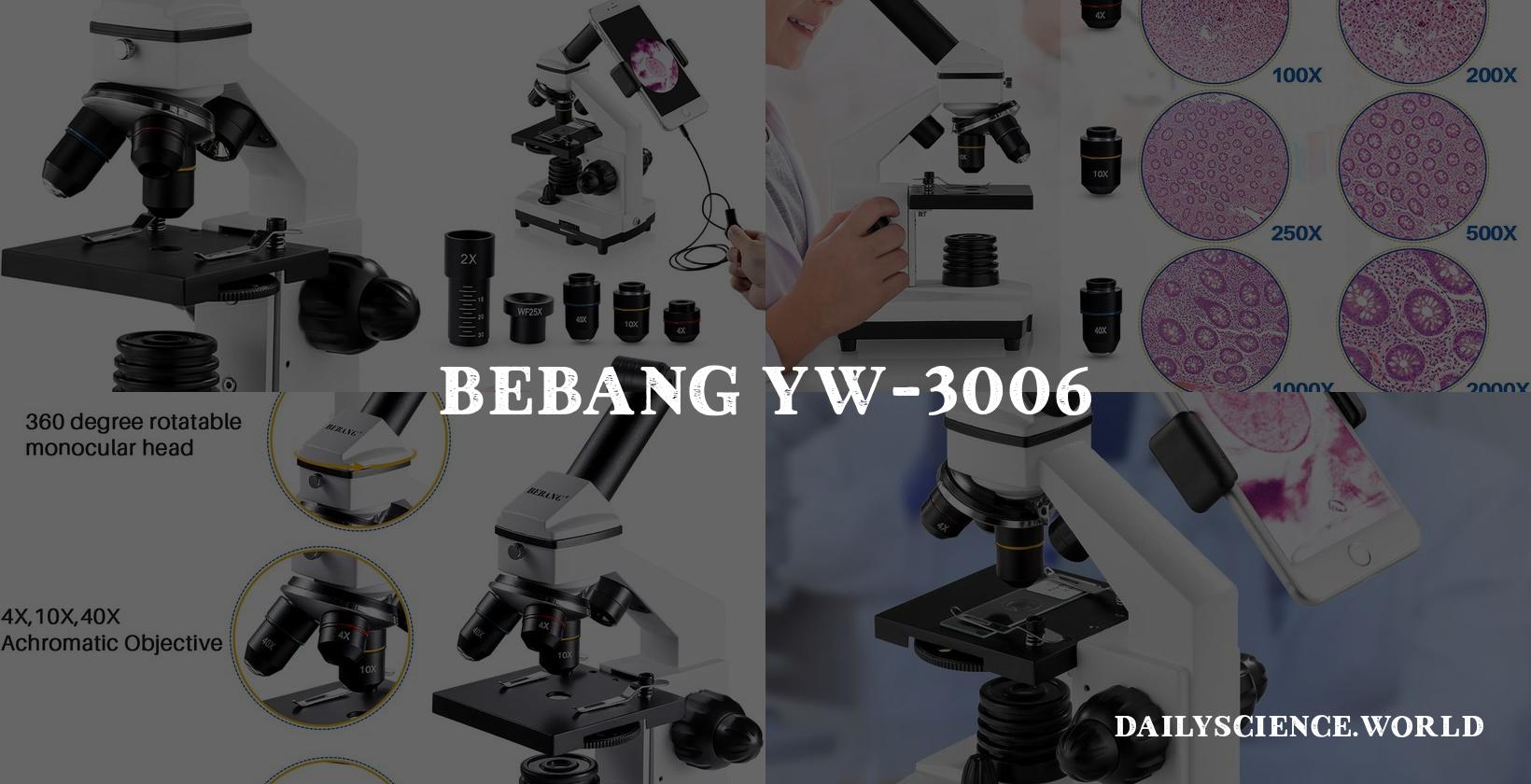 BEBANG 100X-2000X Compound Microscope