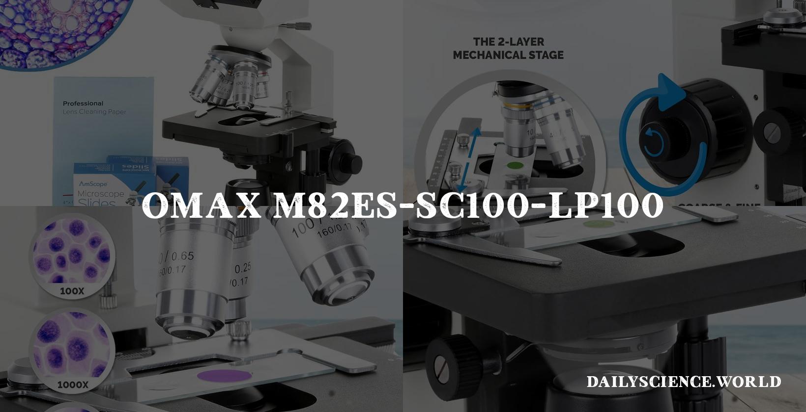 OMAX M82ES-SC100-LP100 Compound Lab Microscope