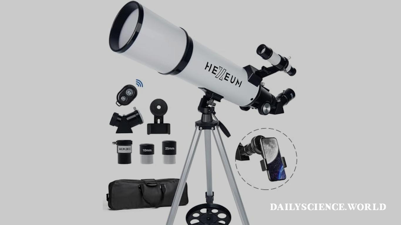Telescope 80mm Aperture 600mm - Astronomical Portable Refracting